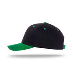 One Size Black/Kelly Green Cobra Cap PTC-2 