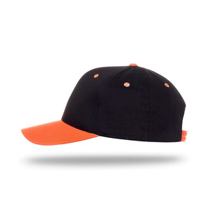 One Size Black/Orange Cobra Cap PTC-2 
