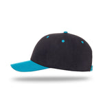 One Size Black/Teal Cobra Cap PTC-2 