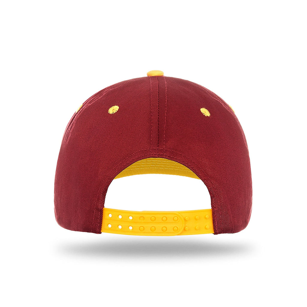 One Size Cardinal/Gold Cobra Cap PTC-2 