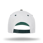 One Size White/Dark Green Cobra Cap PTC-2 