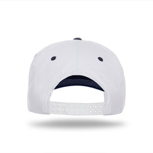 One Size White/Navy Cobra Cap PTC-2 