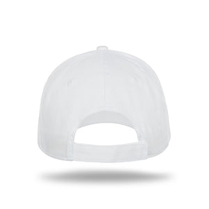 One Size White Cobra Cap PTV-R 