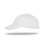 One Size White Cobra Cap PTV-R 