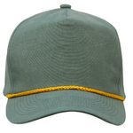 One Size Moss/Gold Cobra Cap SWT-2 
