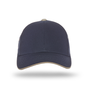 One Size Navy/Khaki Cobra Cap TOUGH 