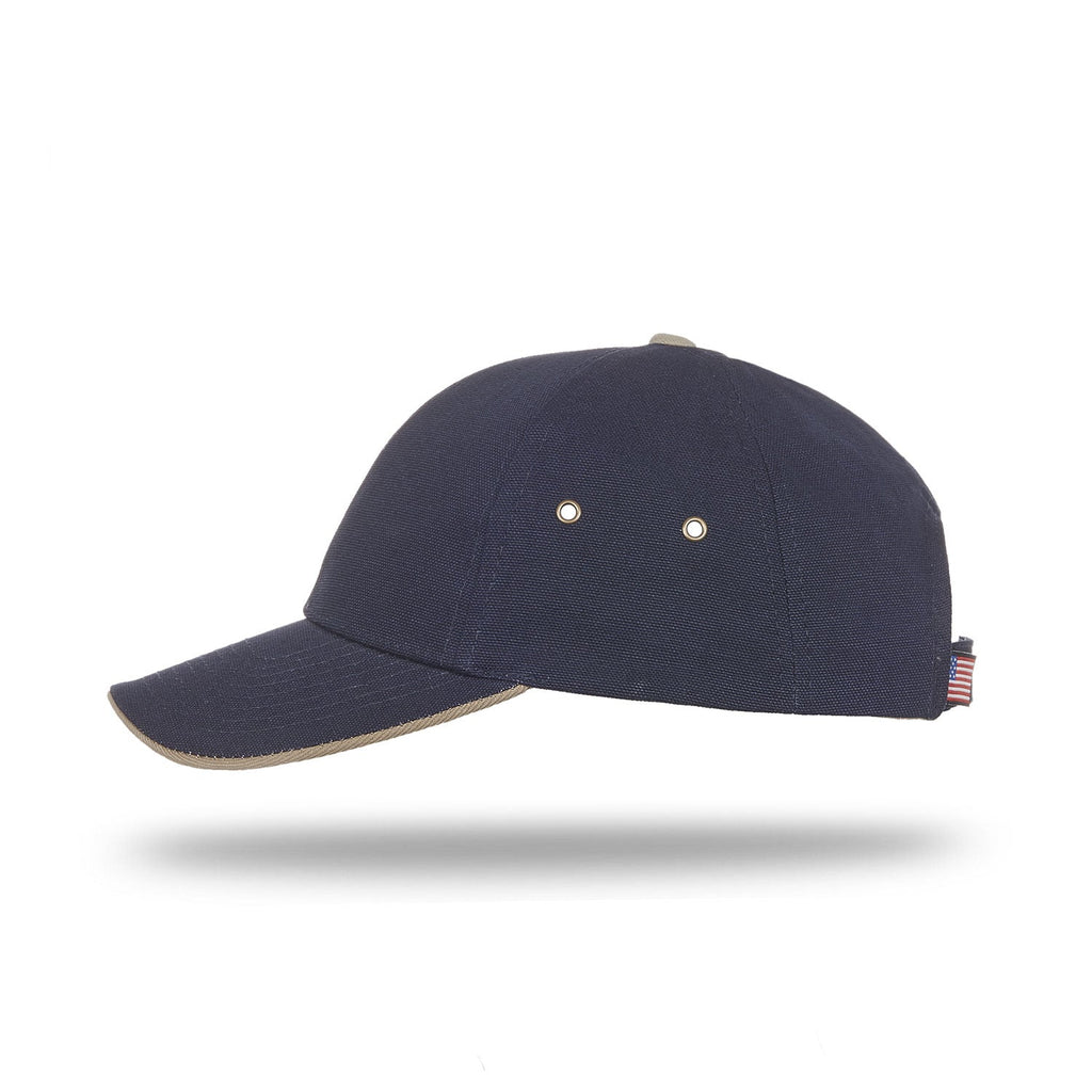 One Size Navy/Khaki Cobra Cap TOUGH 