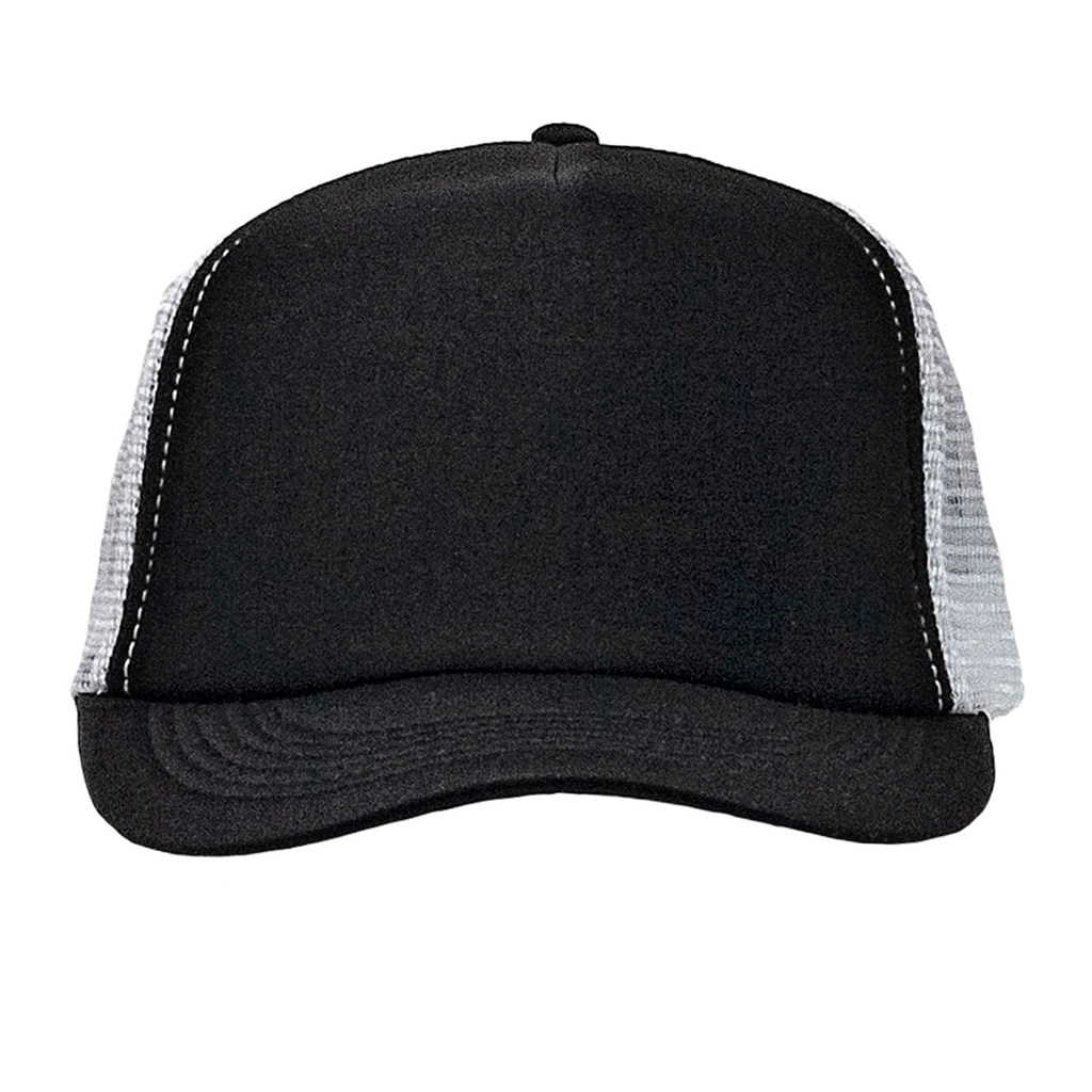 One Size Black/White Cobra Cap TRUCK-5 