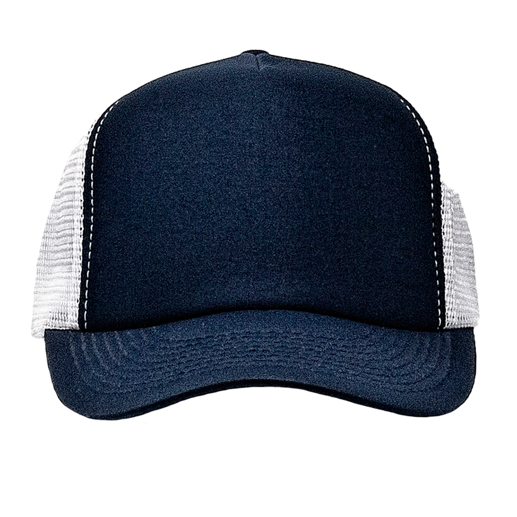 One Size Navy/White Cobra Cap TRUCK-5 