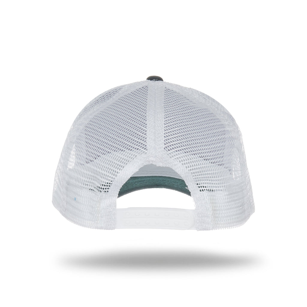 One Size Dark Green/White Cobra Cap TRUCK-6 