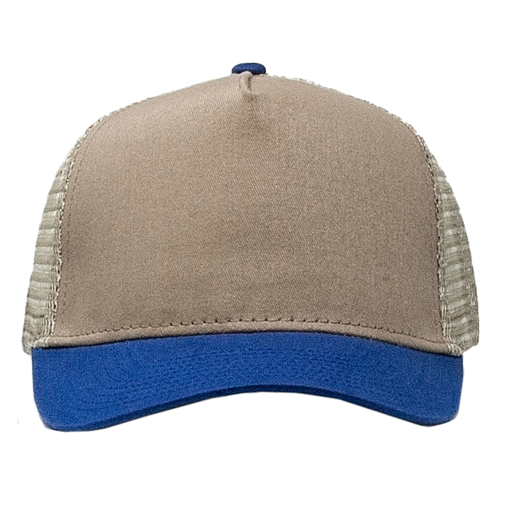 One Size Khaki/Royal Cobra Cap TSP-M 