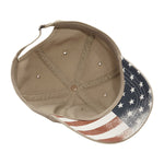 One Size Khaki/USA Cobra Cap USA-GPR 