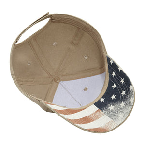 One Size Khaki/USA Cobra Cap USA-TBV 
