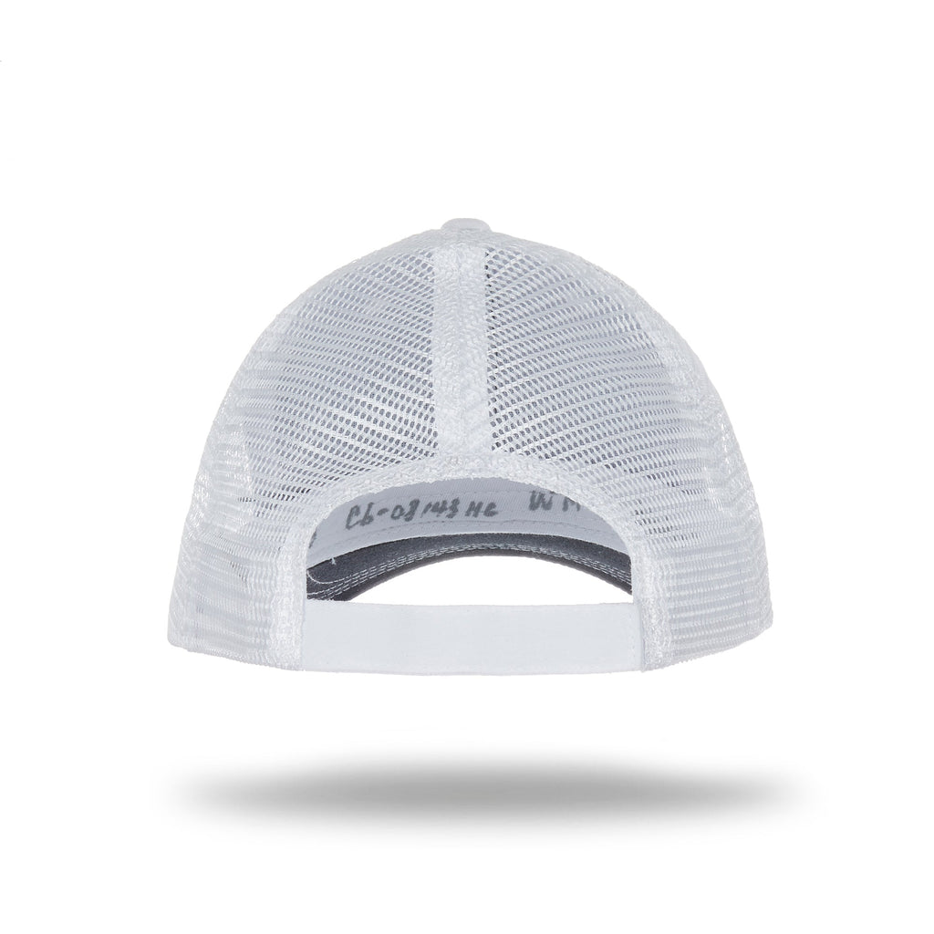 One Size Black/White Cobra Cap WM-6 