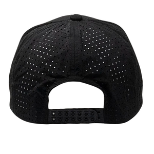 One Size Black/White Cobra Cap XFR 