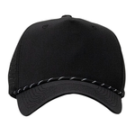 One Size Black/White Cobra Cap XFR 