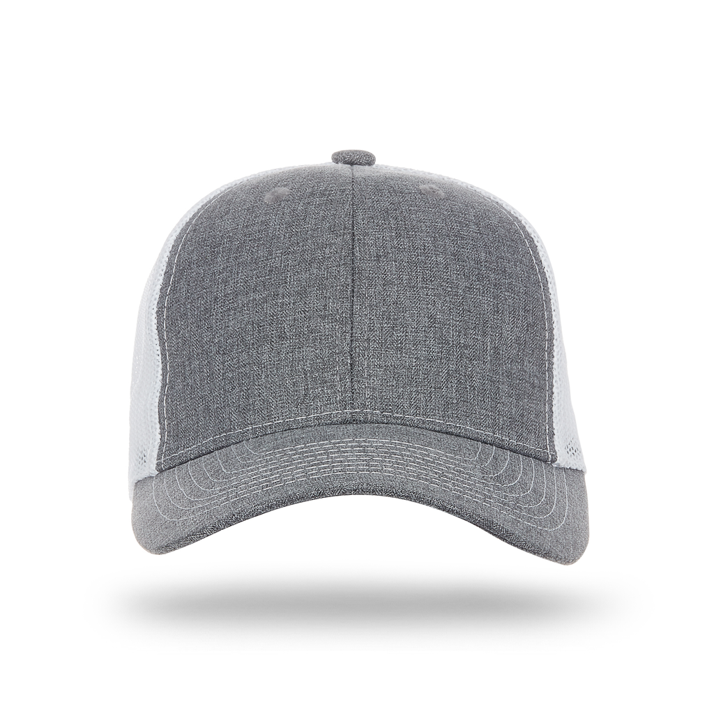 One Size Charcoal/White Cobra Cap YD-6M 