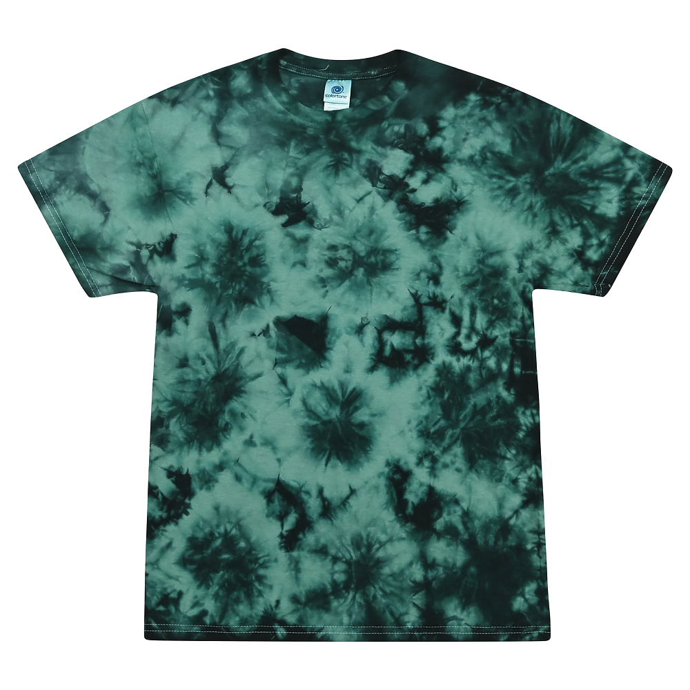 シャツ Stone  Tie-dye print shirt Light Blue Spider Tie Dye T-Shirts Adult & Kids Sizes Cotton
