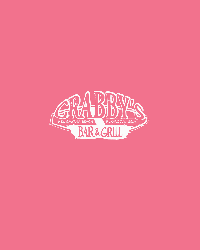 3X-Large Coral Silk Beachside HG Crabby's Bar and Grill New Smyrna LOGO 