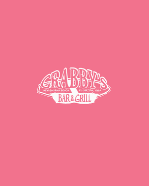 3X-Large Coral Silk Beachside HG Crabby's Bar and Grill New Smyrna LOGO 