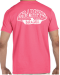 3X-Large Coral Silk Beachside HG Crabby's Bar and Grill New Smyrna LOGO 