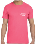 3X-Large Coral Silk Beachside HG Crabby's Bar and Grill New Smyrna LOGO 