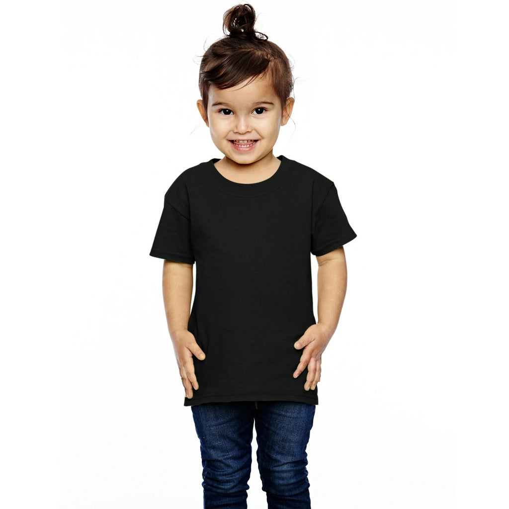 Toddler 4T Black Fruit of the Loom P3930R 