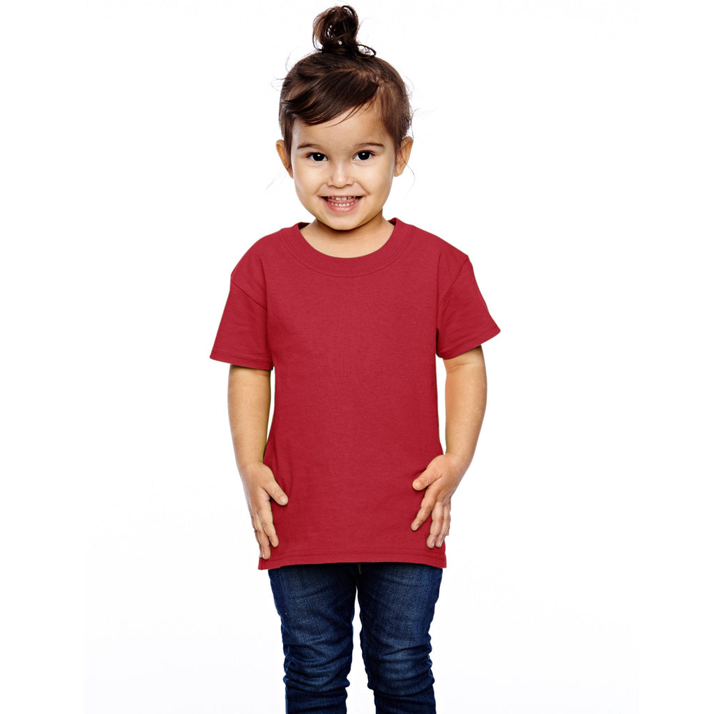 Toddler 4T True Red Fruit of the Loom P3930R 