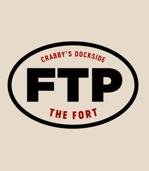 3X-Large Oatmeal Heather Beachside HG Crabby's Dockside FTP LOGO 