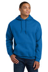 4X-Large Neon Blue Gildan 18500 