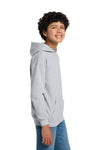 Youth X-Large Ash Gildan 18500B 