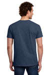 6X-Large Heather Navy Gildan 3000 