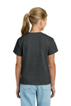 Youth X-Large Heather Dark Gray Gildan 3000B 