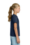 Youth X-Large Heather Navy Gildan 3000B 
