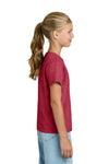 Youth X-Large Heather Red Gildan 3000B 