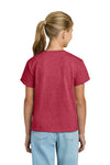 Youth X-Large Heather Red Gildan 3000B 