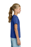Youth X-Large Heather Royal Gildan 3000B 