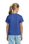 Youth X-Large Heather Royal Gildan 3000B 