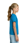 Youth X-Large Heather Sapphire Gildan 3000B 