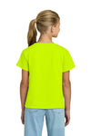 Youth X-Large Safety Green Gildan 3000B 