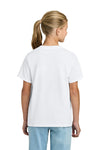 Youth X-Large White Gildan 3000B 