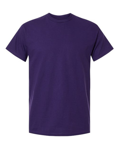 Gildan 5000 Heavy Cotton™ Adult T-shirt (Fan Dark Purple