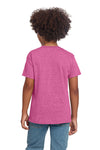 Youth X-Large Heather Helconia Gildan 64000B 