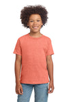 Youth X-Large Heather Orange Gildan 64000B 