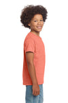 Youth X-Large Heather Orange Gildan 64000B 
