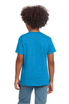 Youth X-Large Heather Sapphire Gildan 64000B 