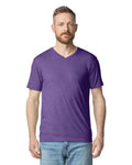 3X-Large Heather Purple Gildan 64V00