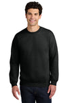 Small Heather Black Gildan SF000 