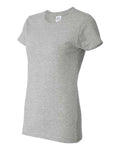 Women's 3X-Large Ash Gray Gildan 5000L 