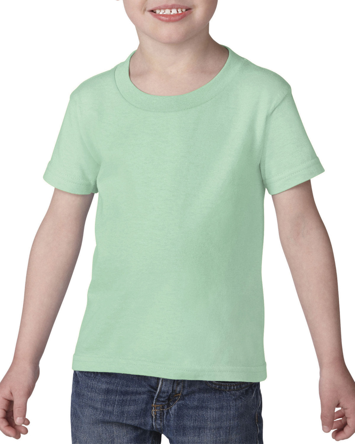 MARK AND LONA ミントグリーン ベスト Gildan 5100P Heavy Cotton™ Toddler T-shirt (Mint Green